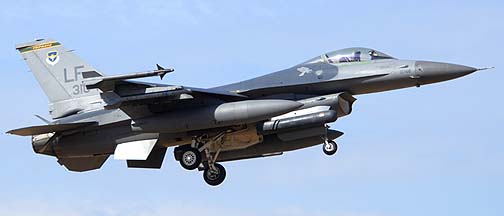 F-16C Block 42J 90-0768 310th Fighter Squadron Top Hats
